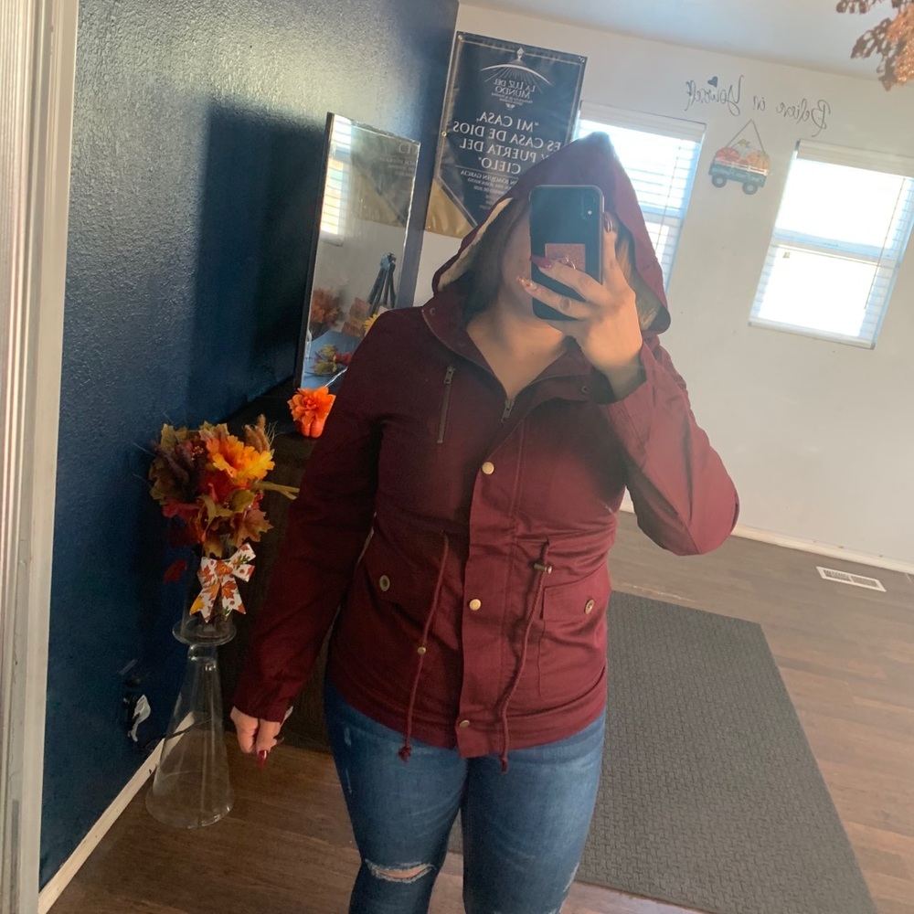 Drawstring jacket